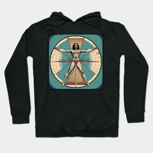 Vitruvian Man Rock n Roll Vinyl Record Vol. 3 Hoodie